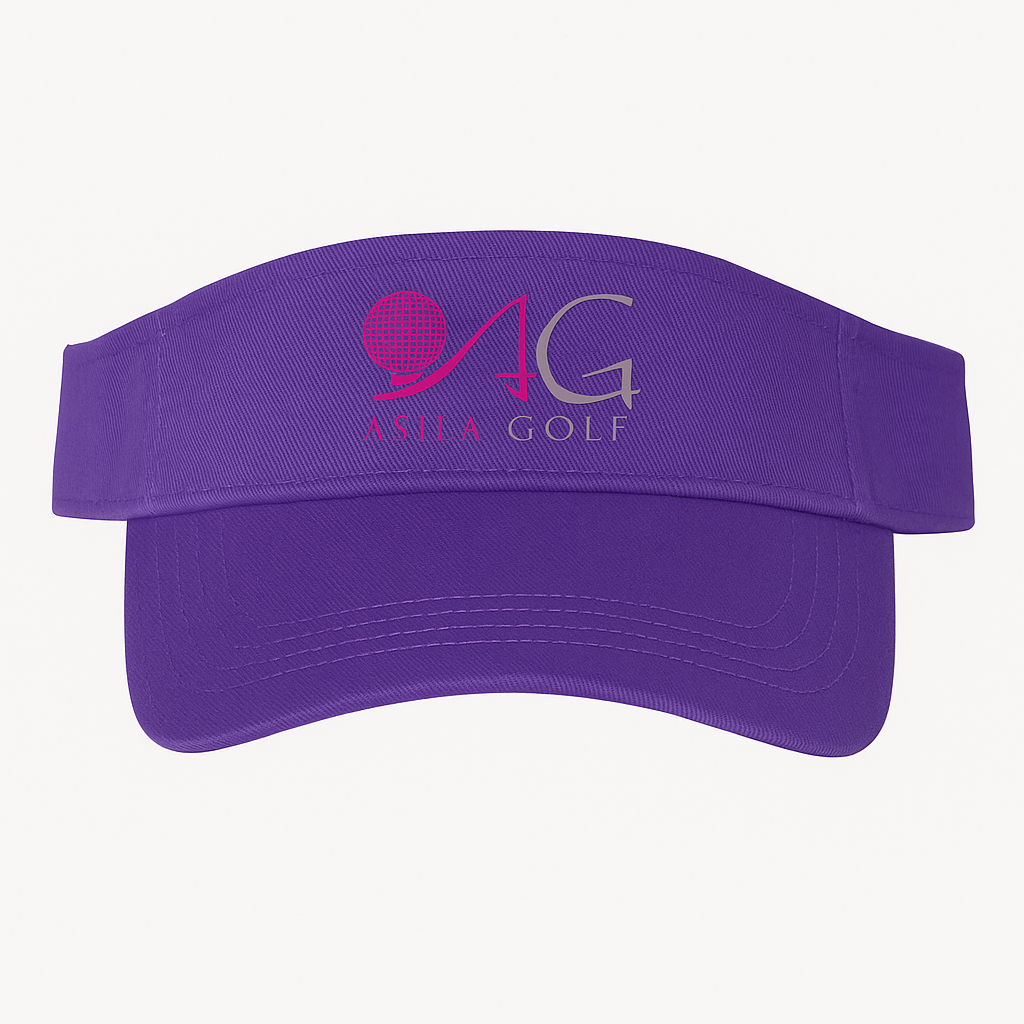 ASILA Golf Logo Visor- Purple